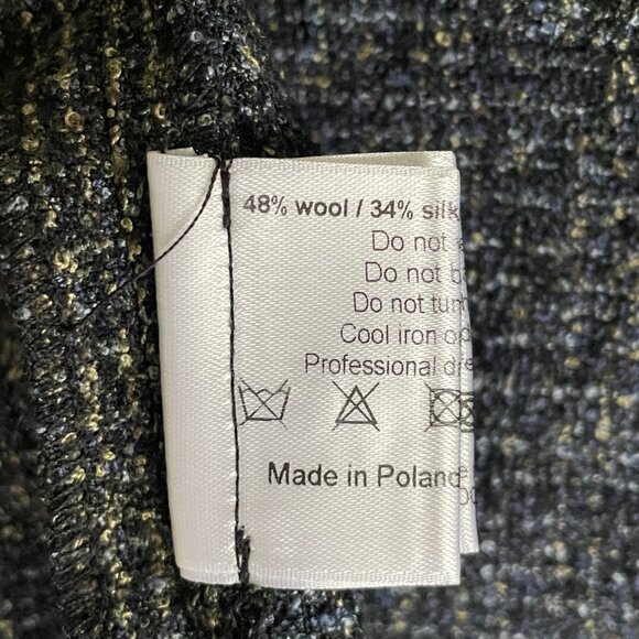 Stunning Eskandar wool/silk blend Boucle jacket-Size 10/12 - Picture 5 of 15